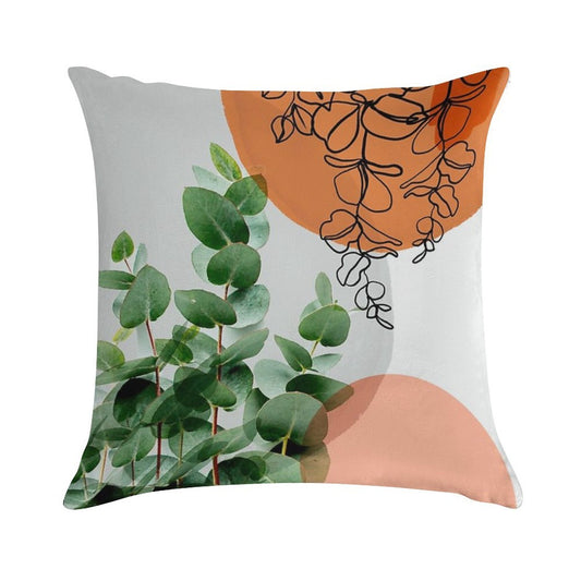 Simpatico V4 Soft Home Decor Throw Pillow