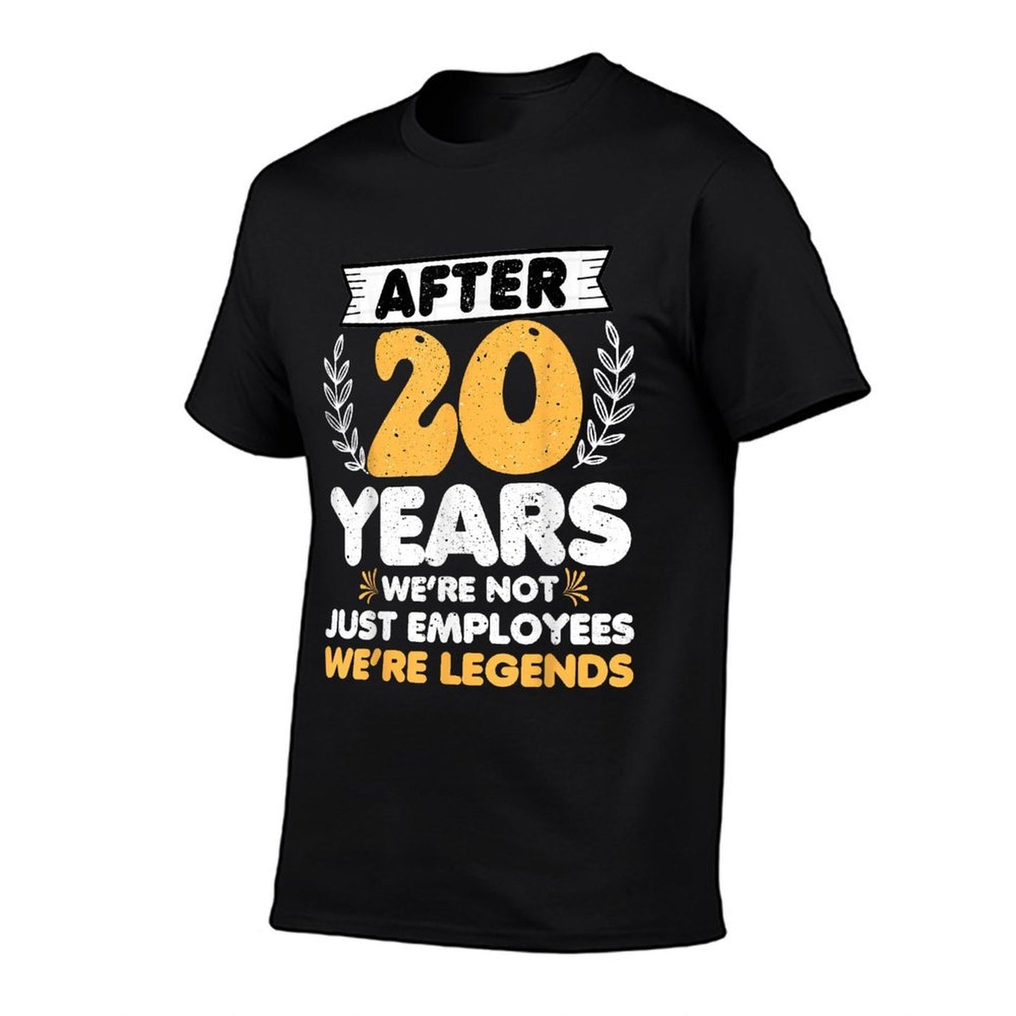 20 Years Work Anniversary Funny 20 Year Service Anniversary Durable T-Shirt