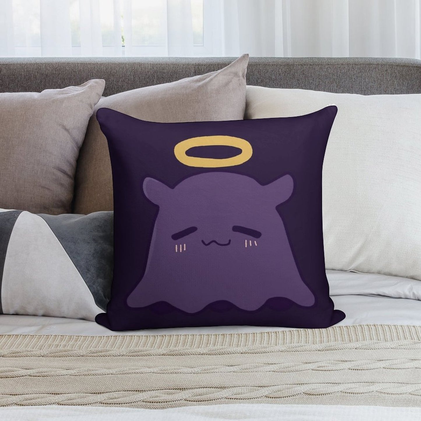 Tako Ina Soft Fade-Resistant Throw Pillow