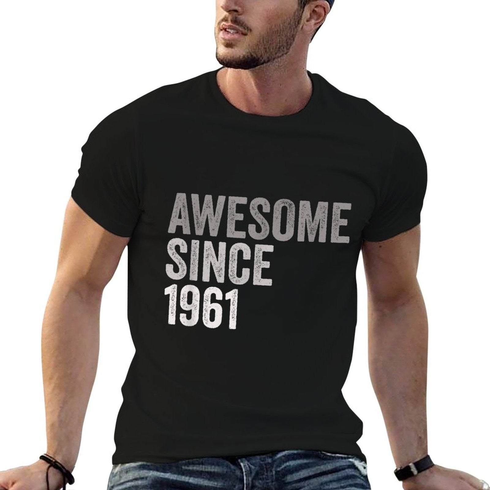 Awesome SInce 1961 Funny 60 Years Old 60th Birthday Legend  Classic T-Shirt