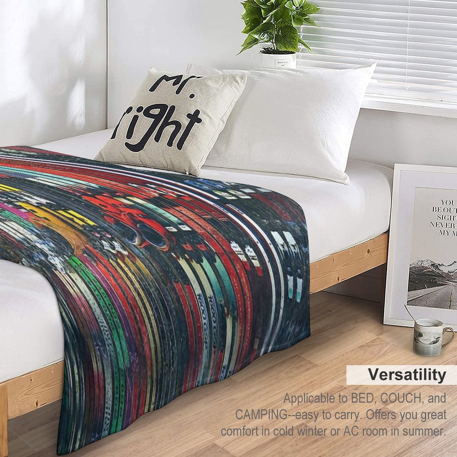 Ski Sun Valley Premium Throw Blanket