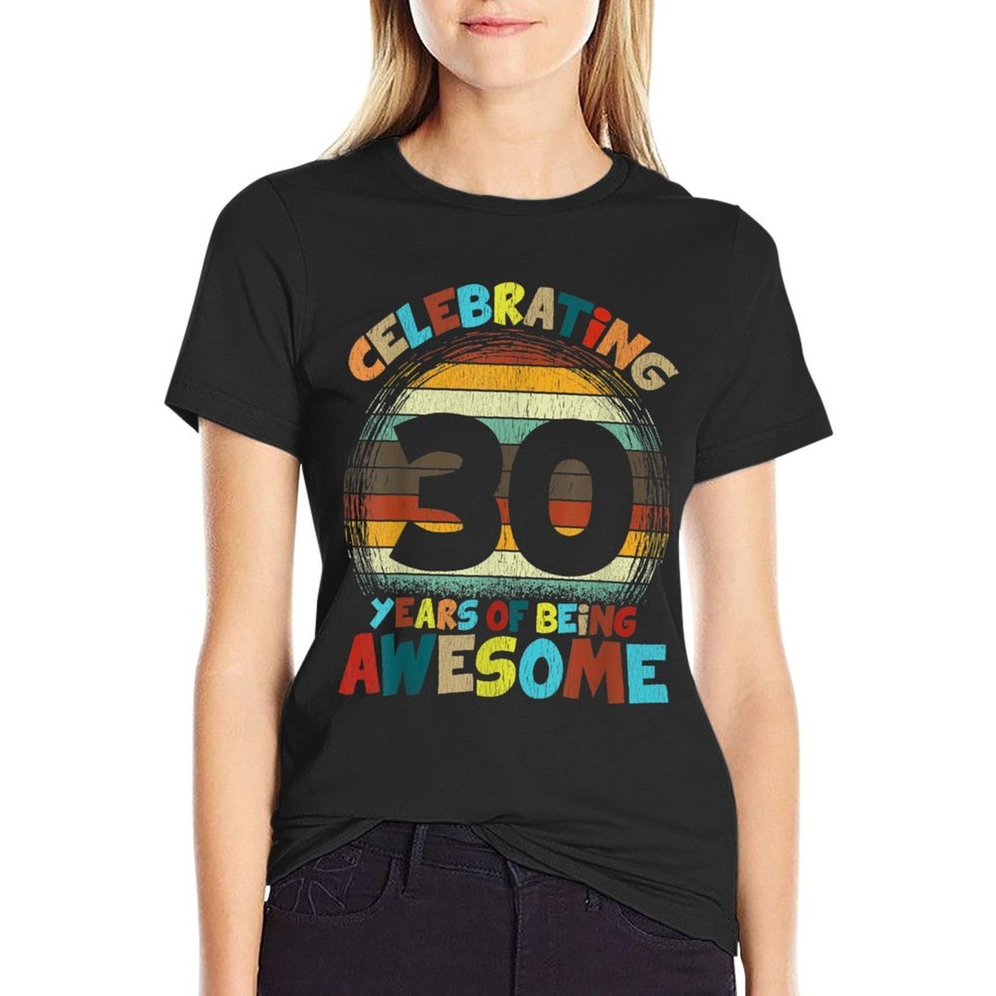 30th Birthday Gifts Retro Vintage Womens Mens 30th Birthday  Affordable Price T-Shirt