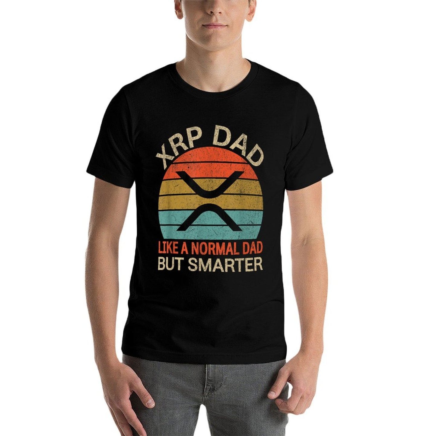 XRP Dad Crypto Merchandise Definition Durable T-Shirt