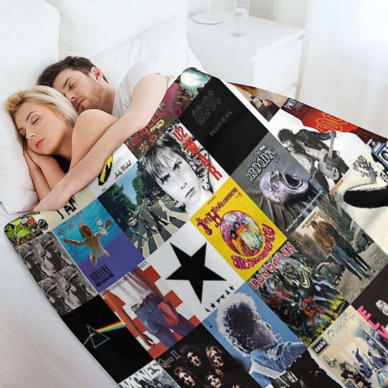 Vynil Lightweight Throw Blanket