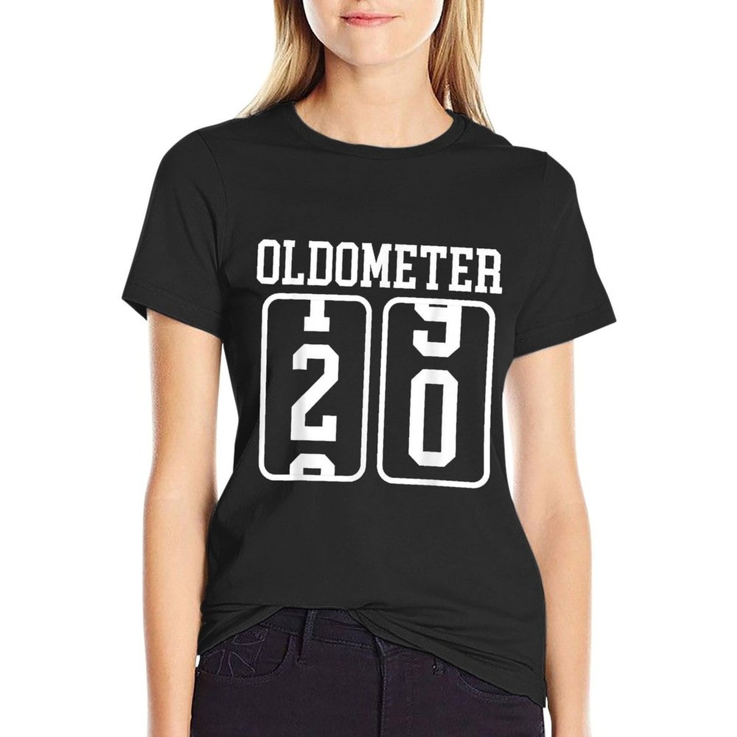 20 Years Old Oldometer Birthday Male Him Funny 20th Birthday Breathable T-Shirt