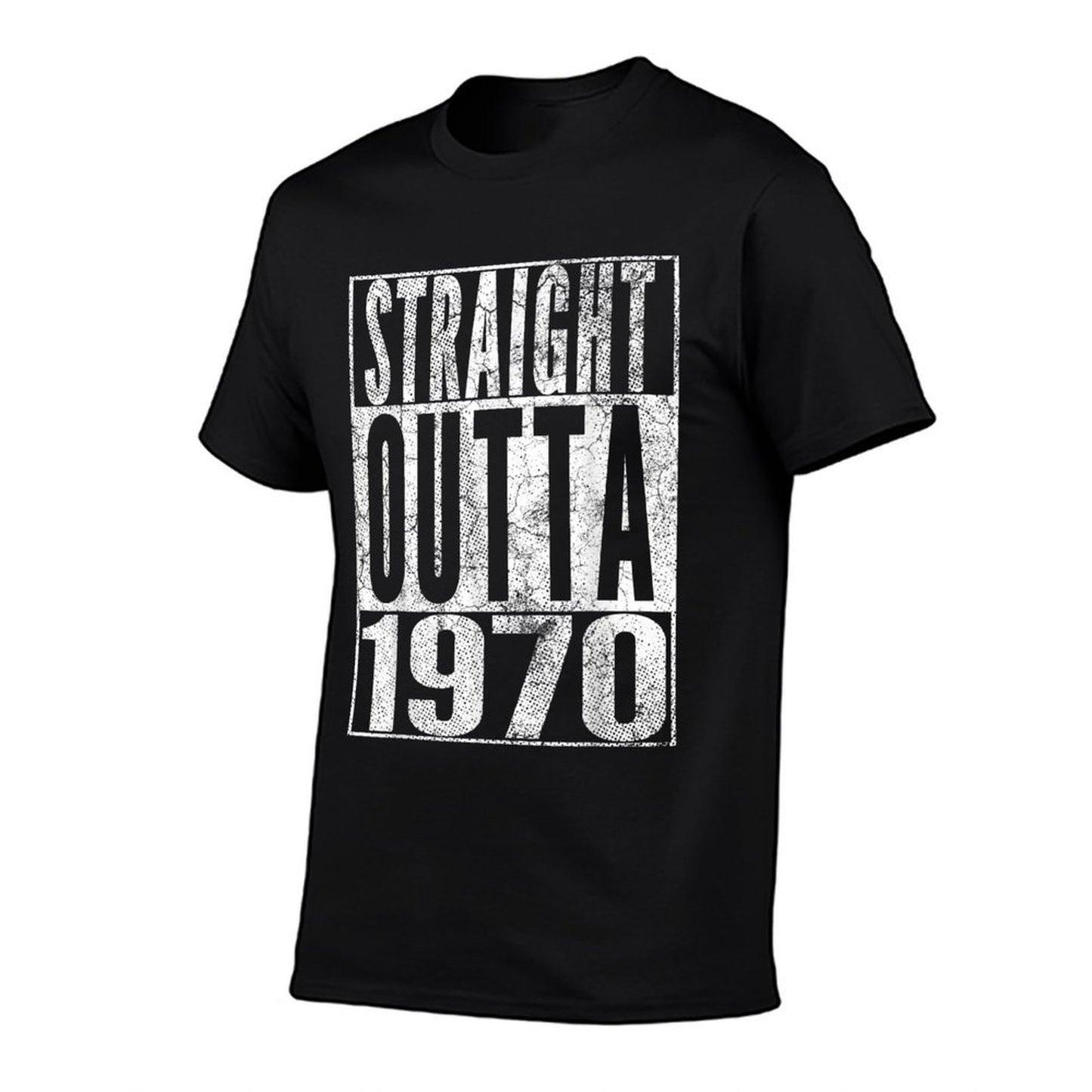 Straight Outta 1970 50th Birthday Gift 50 Years Old Affordable Price T-Shirt