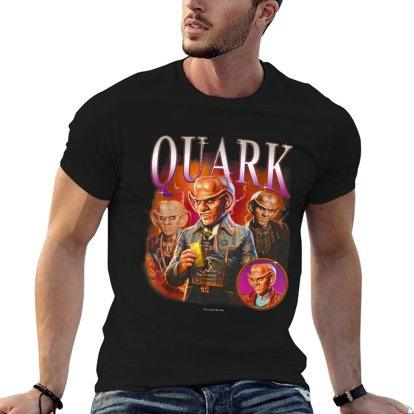 Star Trek Deep Space Nine Quark Heartthrob Fade-proof Color T-Shirt