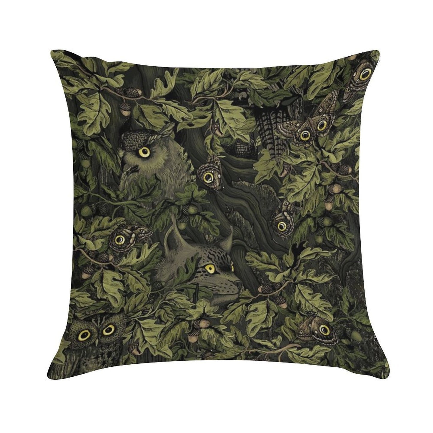 Fit In (olive Green) Soft Ultra-Soft Texture Throw Pillow