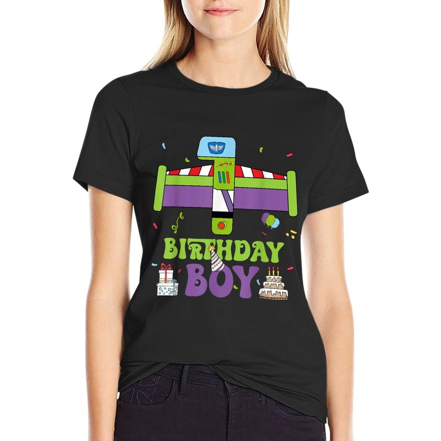1st Birthday Boy Toy Lover Funny 1 Year Old Story Bday Party Tagless Design T-Shirt