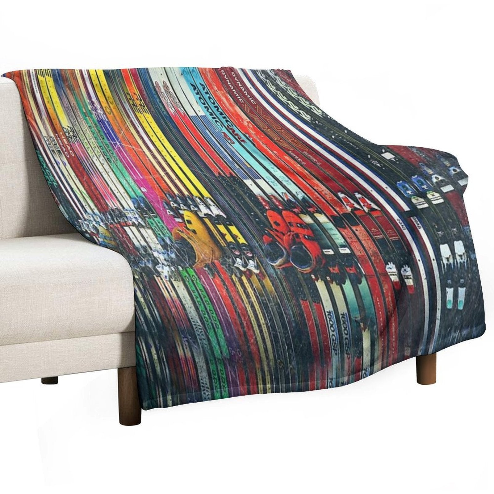 Ski Sun Valley Premium Throw Blanket