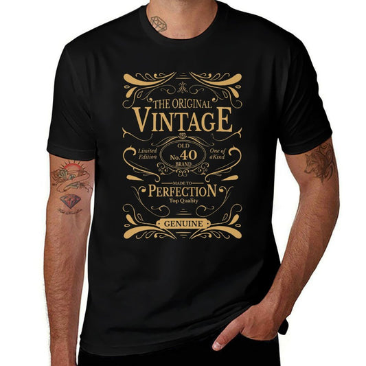 40th Birthday Gift Aunt Uncle Age 40 Year Old Mom Dad Premium  Moisture-wicking T-Shirt