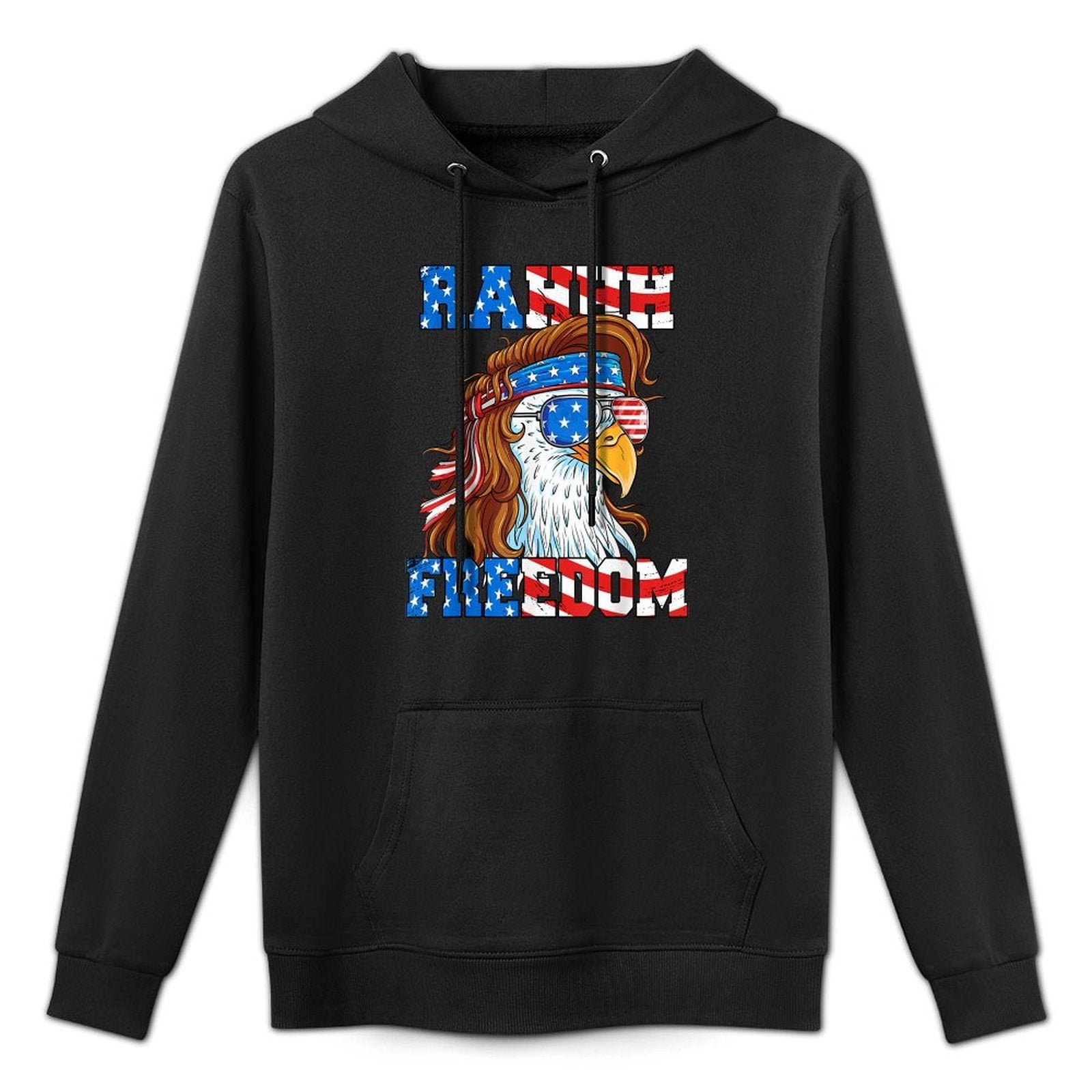 Rahhh Freedom Eagle 4th of July American Usa Meme Unisex Design Hoodie