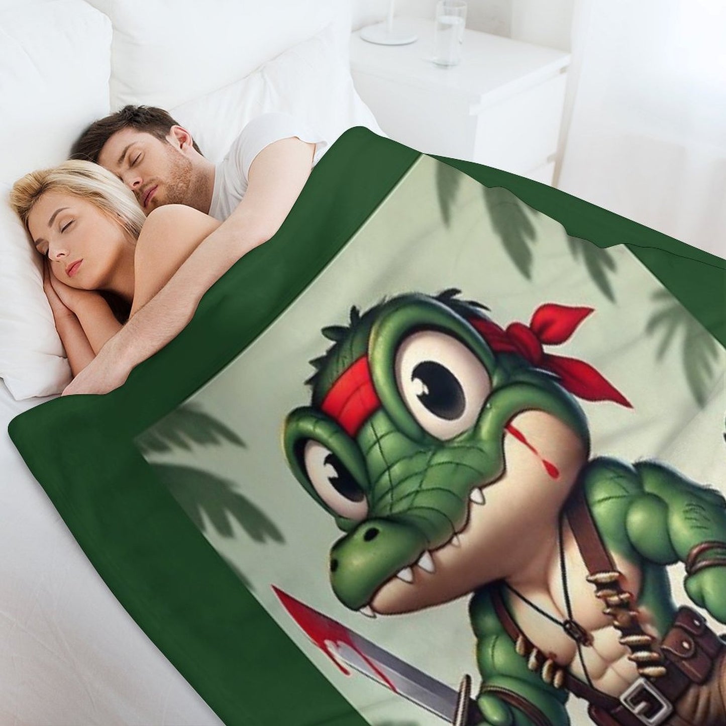They Drew First Blood, Not Me Gift-ready Throw Blanket