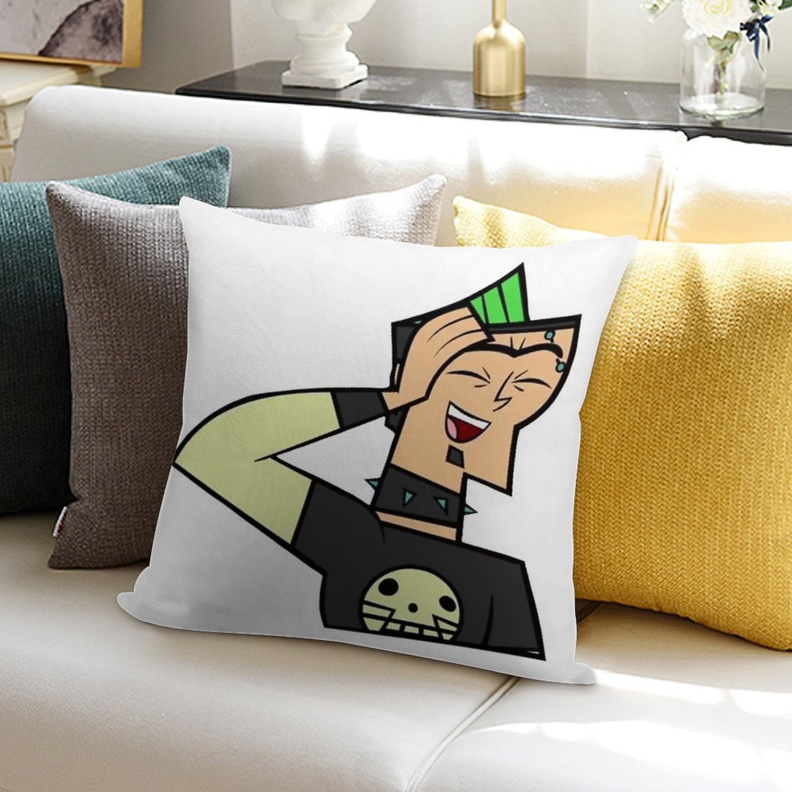 Duncan - Total Drama Soft Multiple Sizes Throw Pillow