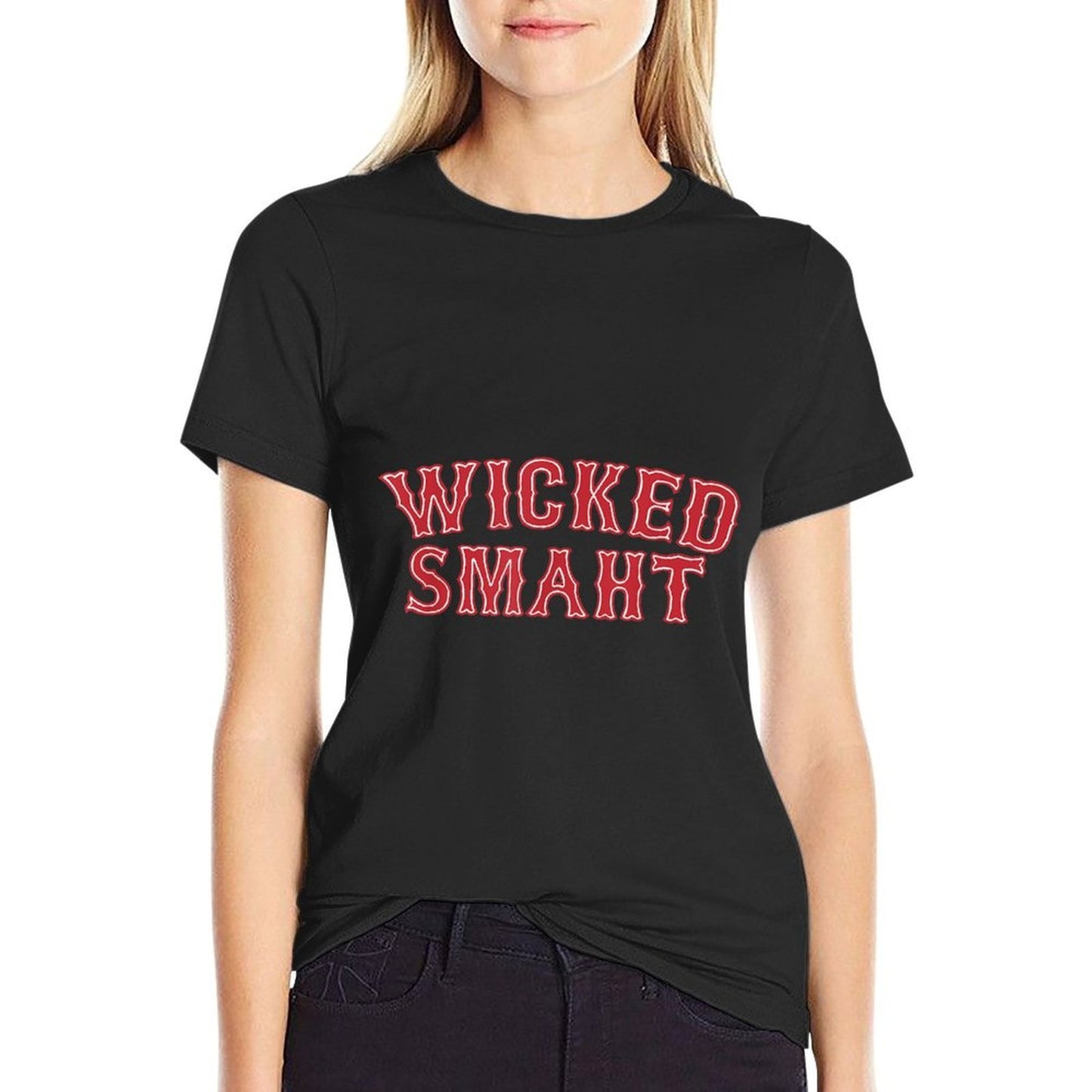 Wicked Boston Accent Stretchy T-Shirt