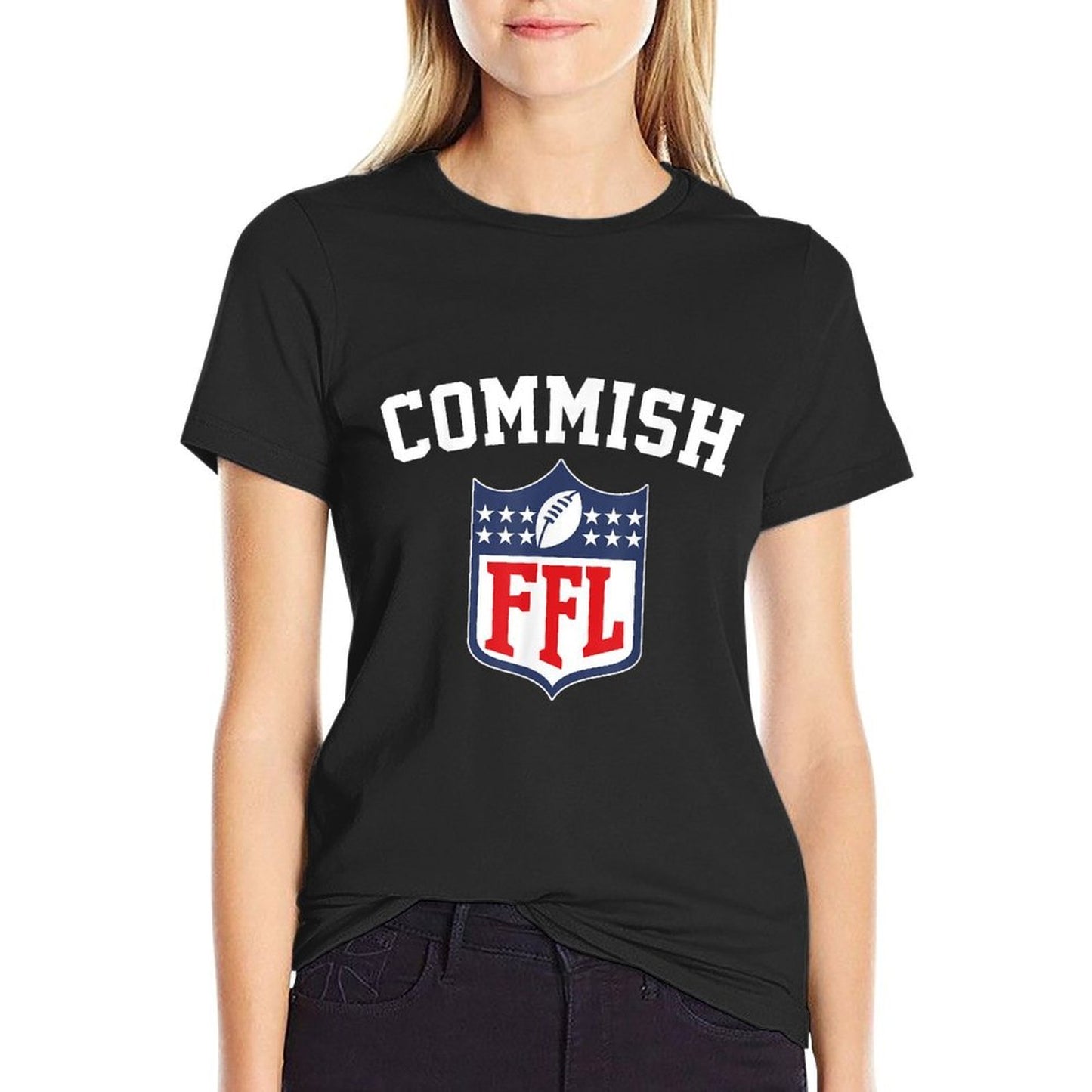 The Commish Funny Fantasy Football League FFL Commish Affordable Price T-Shirt