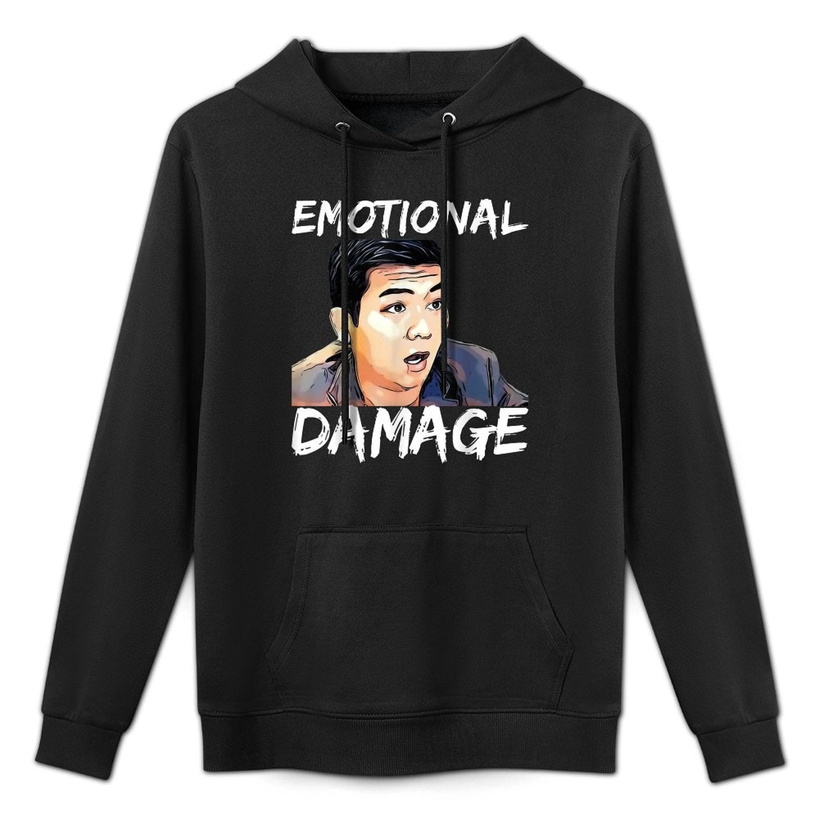 Funny Emotional Damage Sarcastic Meme, The Asian Guy Relaxed Fit Hoodie