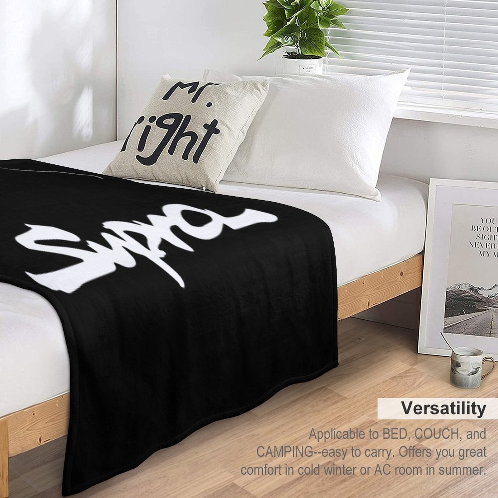 Toyota Supra MKIV JZA80 Wrinkle-free Throw Blanket