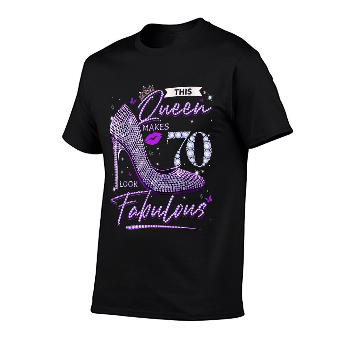 This Queen Makes 70 Looks Fabulous 70th Birthday Women  Classic T-Shirt