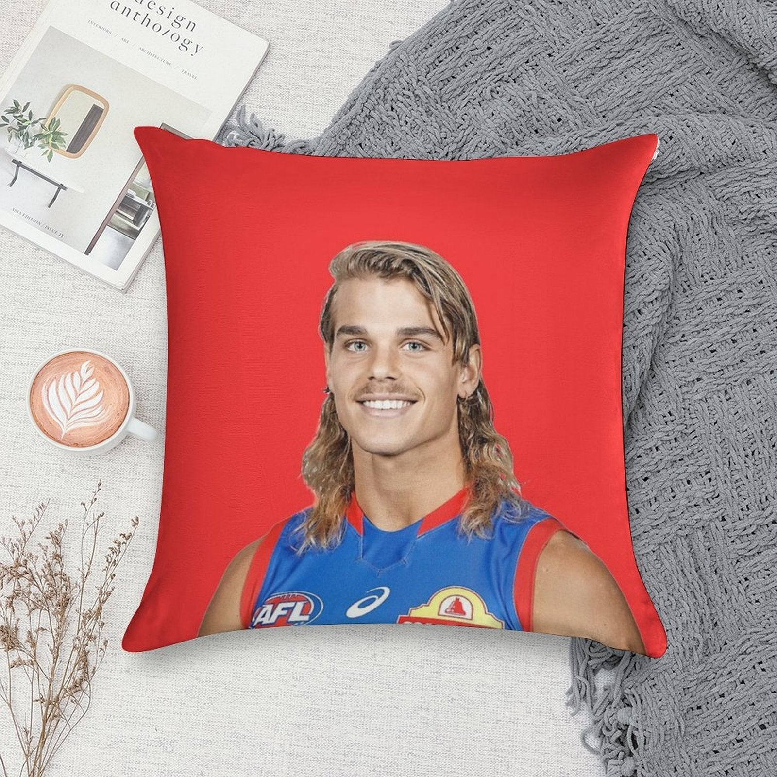 Bailey Smith Soft Washable Throw Pillow