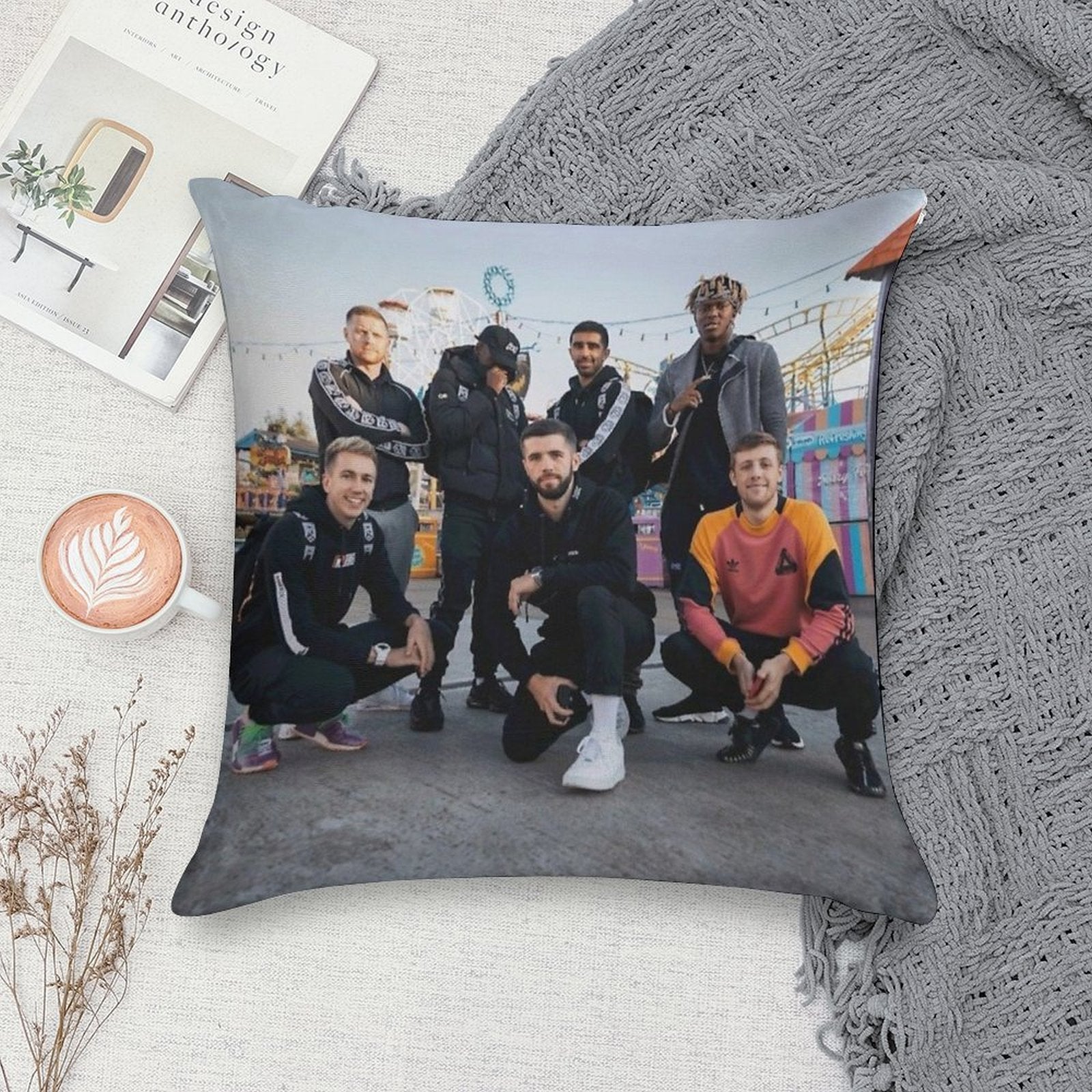 Sideman Soft Durable Construction Throw Pillow
