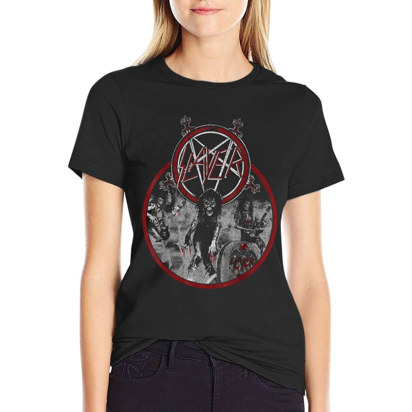 Slayer - Live Undead  Quick-drying T-Shirt