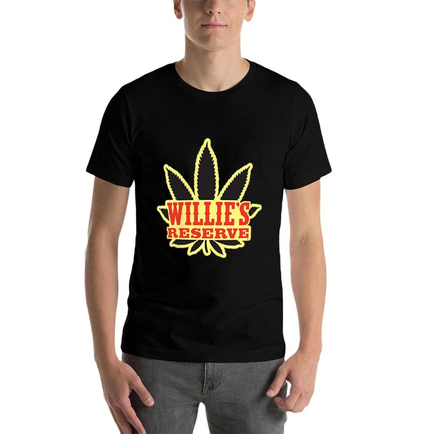 Willies Reserve - Leaf Oversized Silhouette T-Shirt