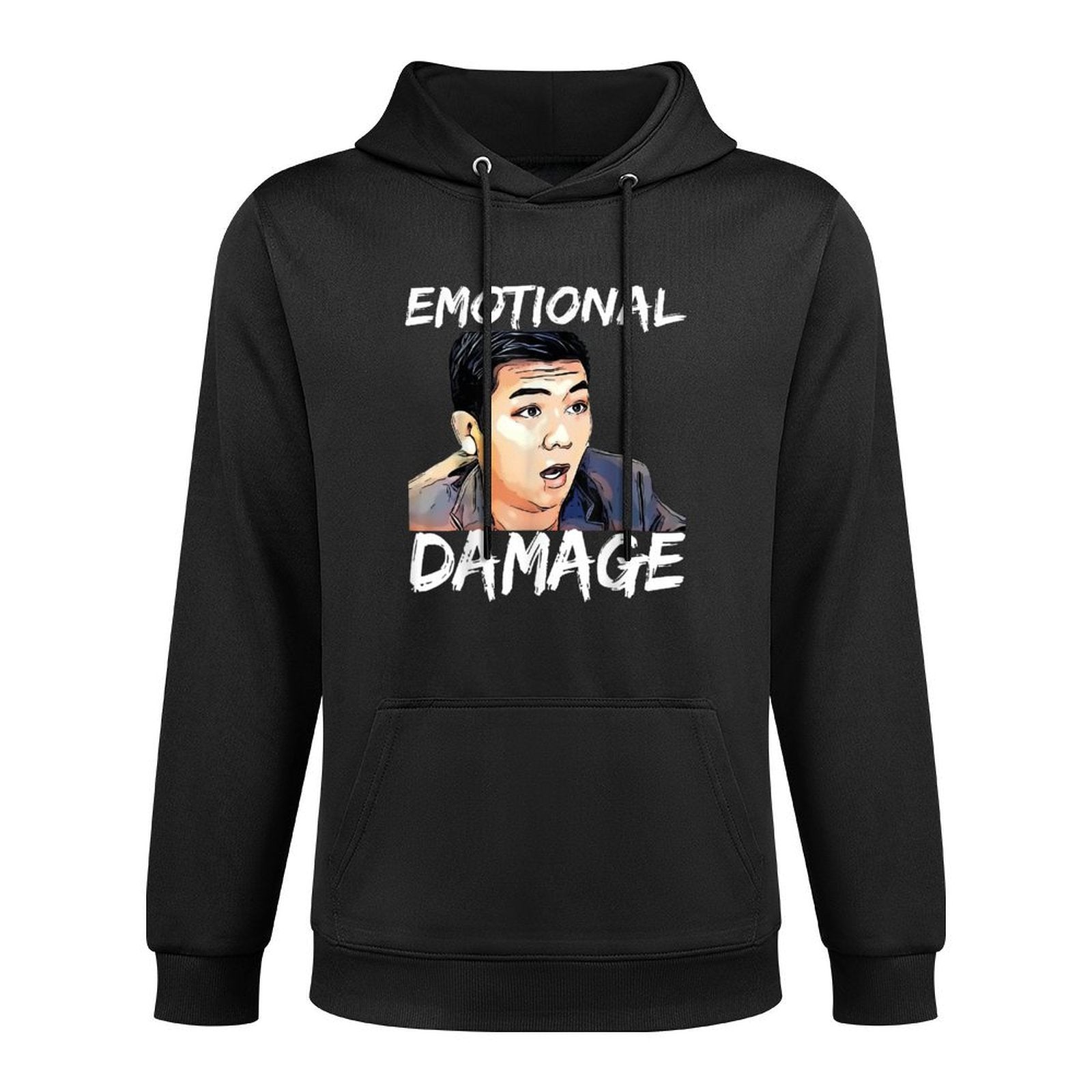 Funny Emotional Damage Sarcastic Meme, The Asian Guy Relaxed Fit Hoodie