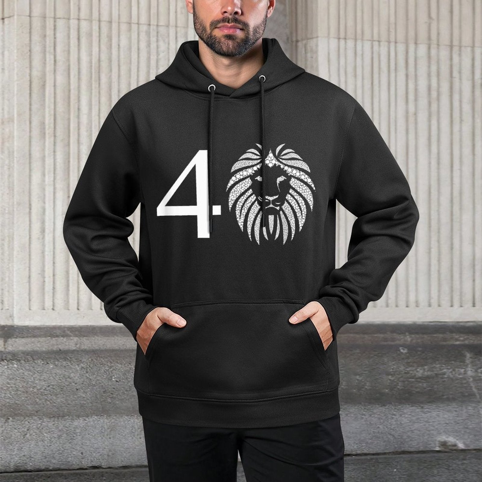 40th Leo Lion - for Fortieth Birthday All-Day Comfort Hoodie