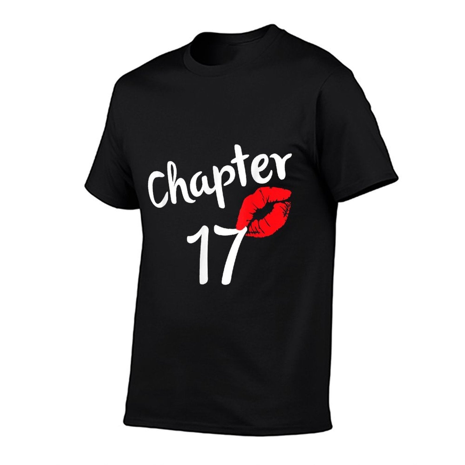 Chapter 17 Years 17th Happy Birthday Lips Girls Born In 2004  Classic T-Shirt
