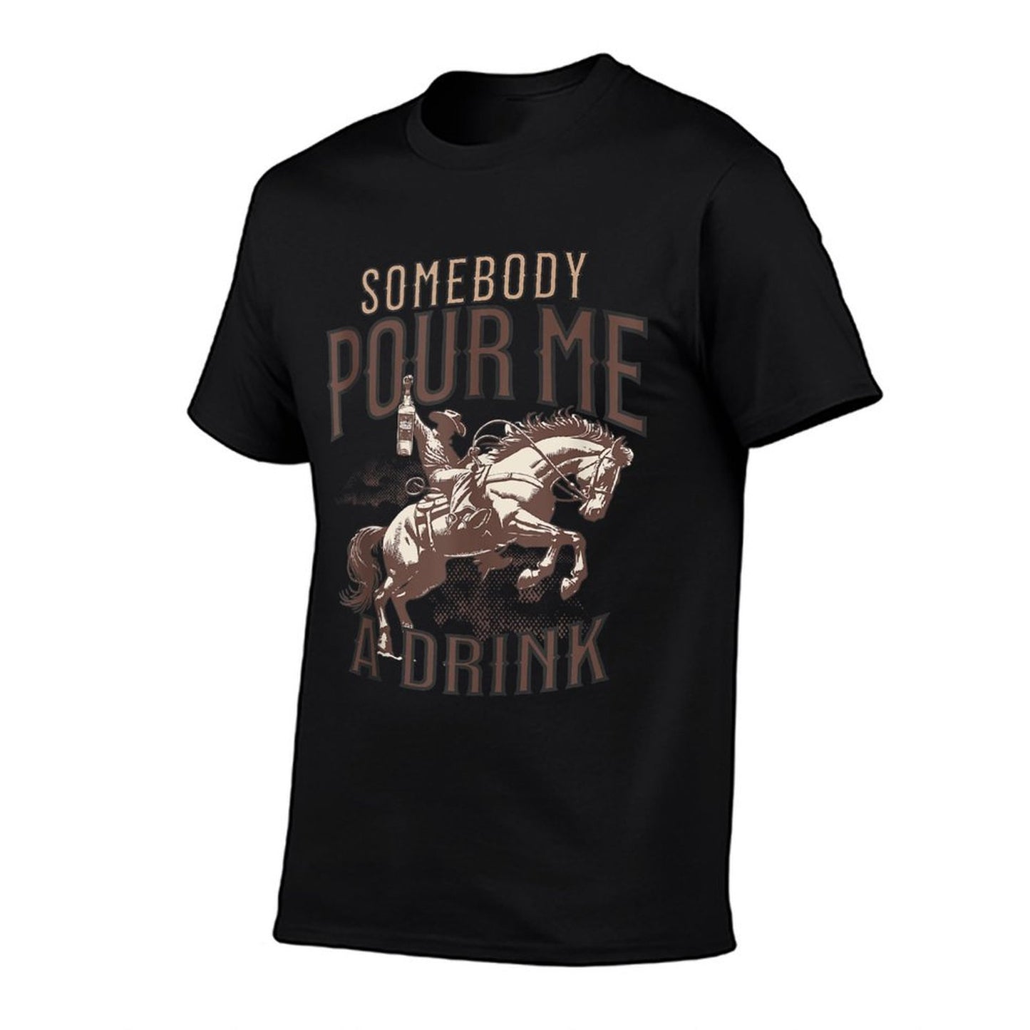 Somebody Pour Me A Drink Polyester Blend T-Shirt