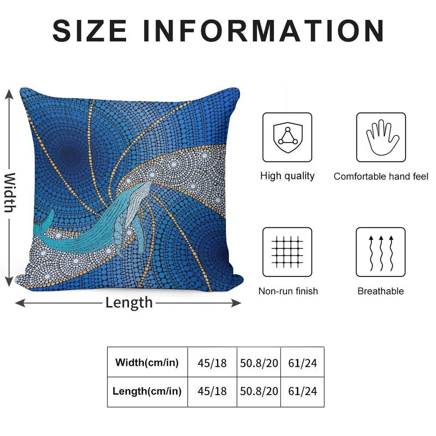 CRUSADER Soft Style Accent Throw Pillow