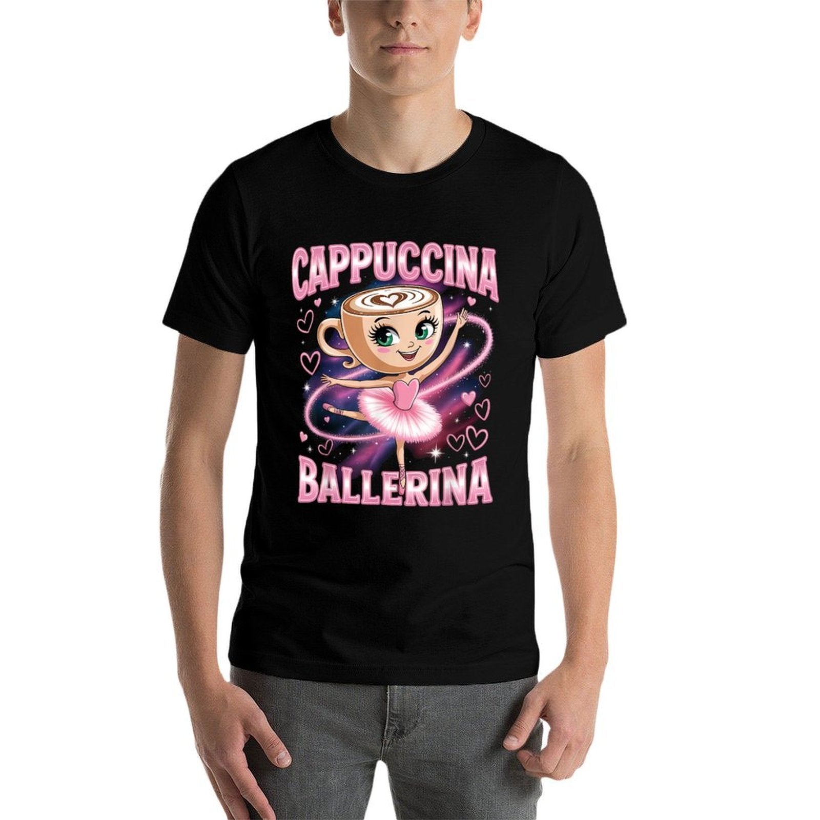 Ballerina Cappuccina - Italian Brainrot Meme Brainrot Meme  Vintage-inspired T-Shirt