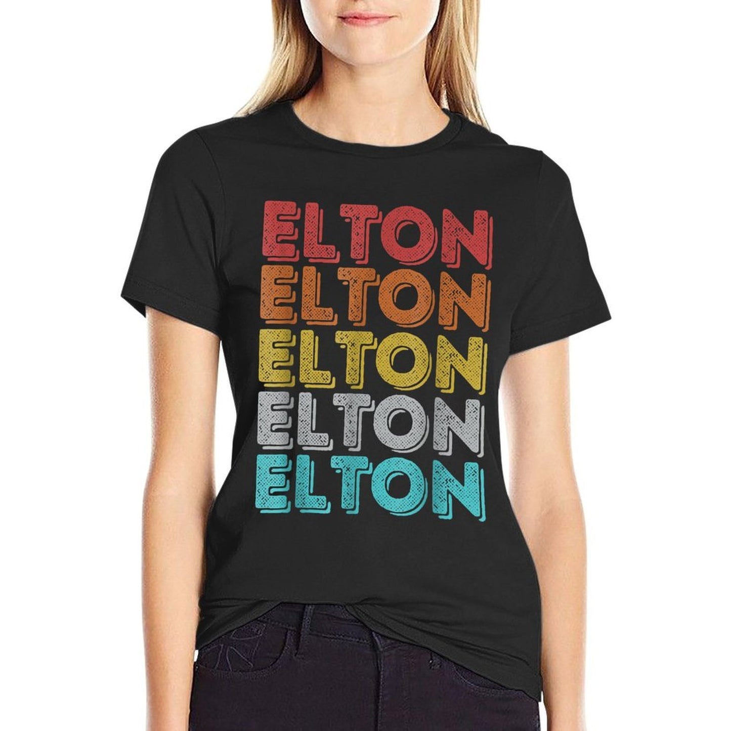 Vintage Retro Elton Vintage-inspired T-Shirt