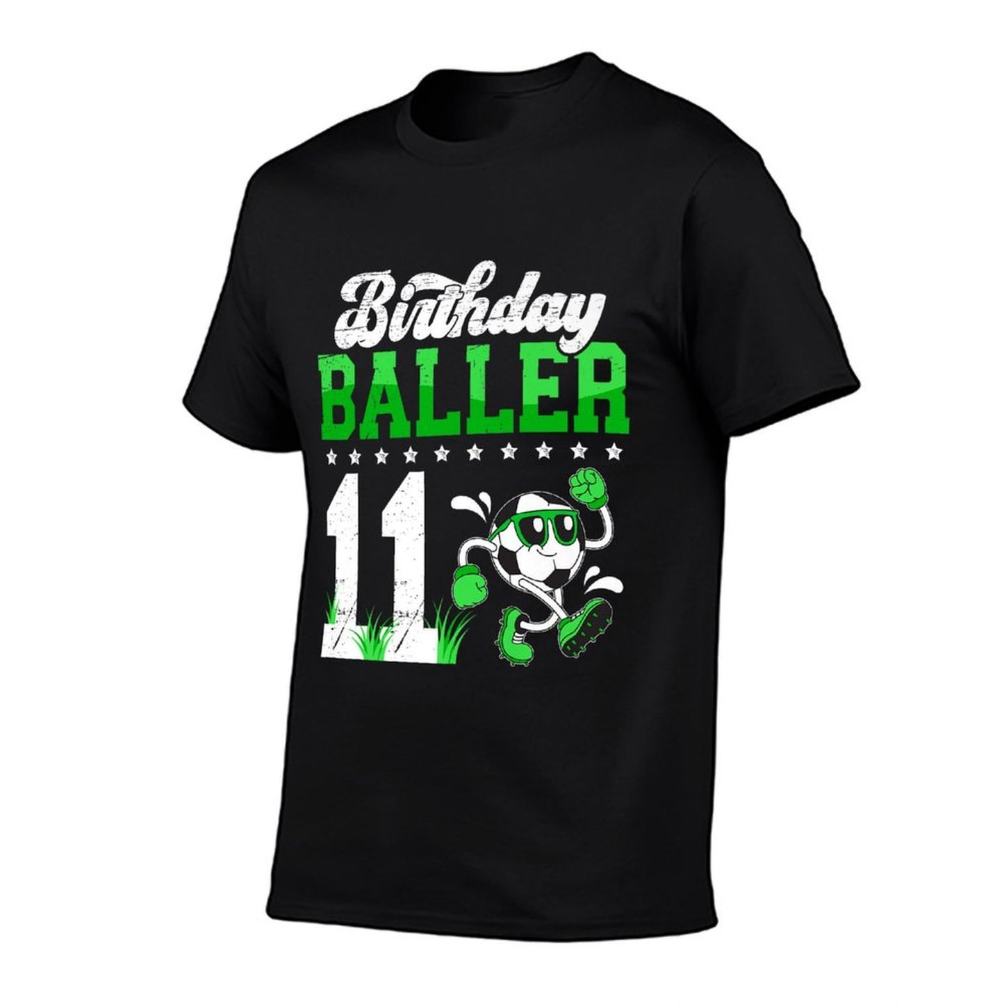 11th Soccer Birthday Party Eleven Year Old Soccer Player Premium Versatile T-Shirt