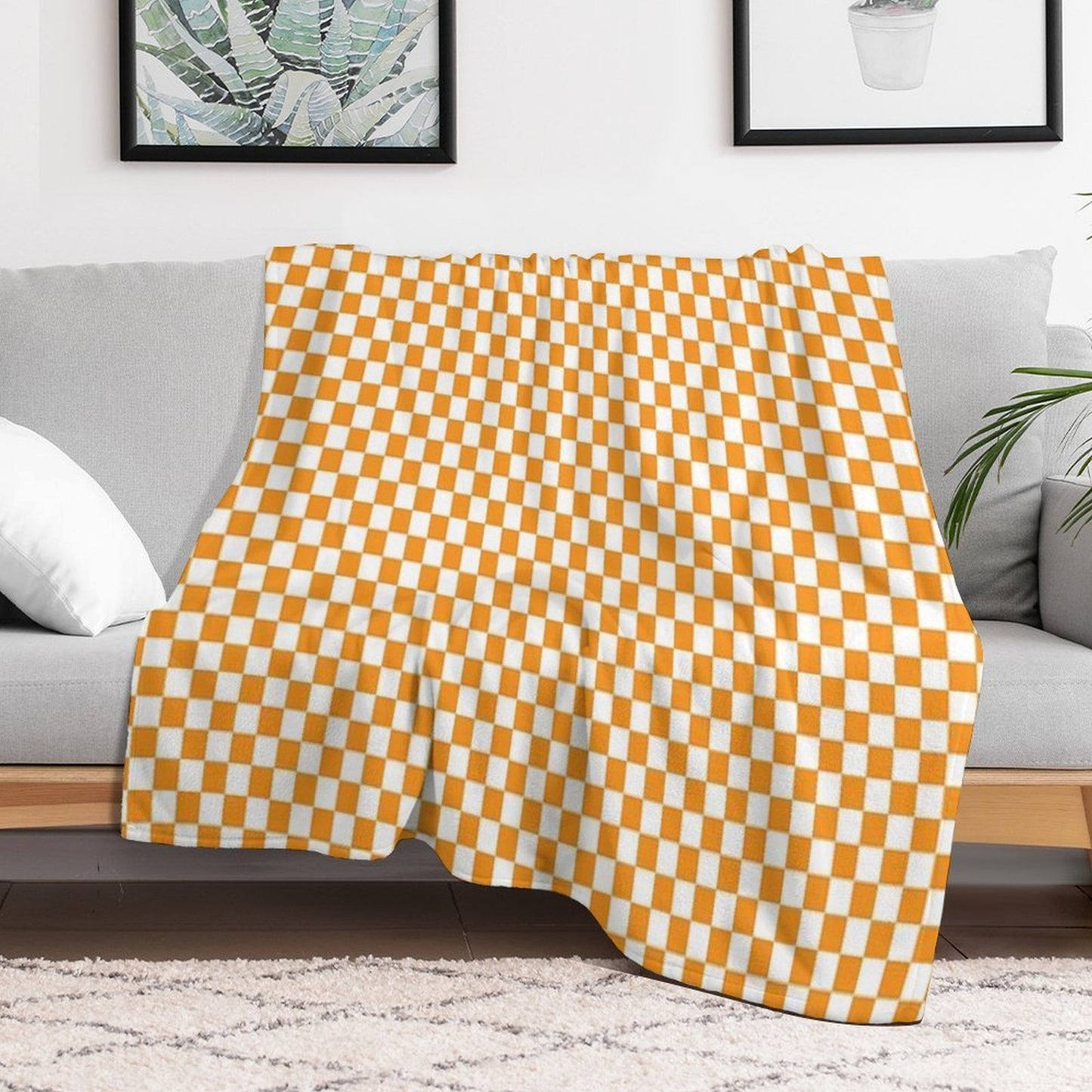 Tennessee Orange Pattern Premium Throw Blanket
