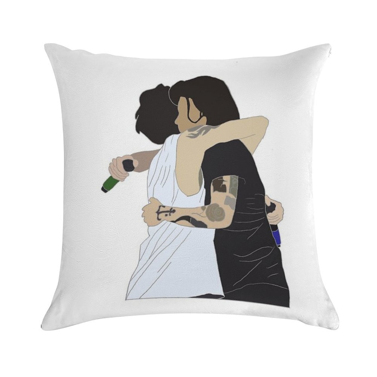 Larry Stylinson Hug Soft Style Accent Throw Pillow