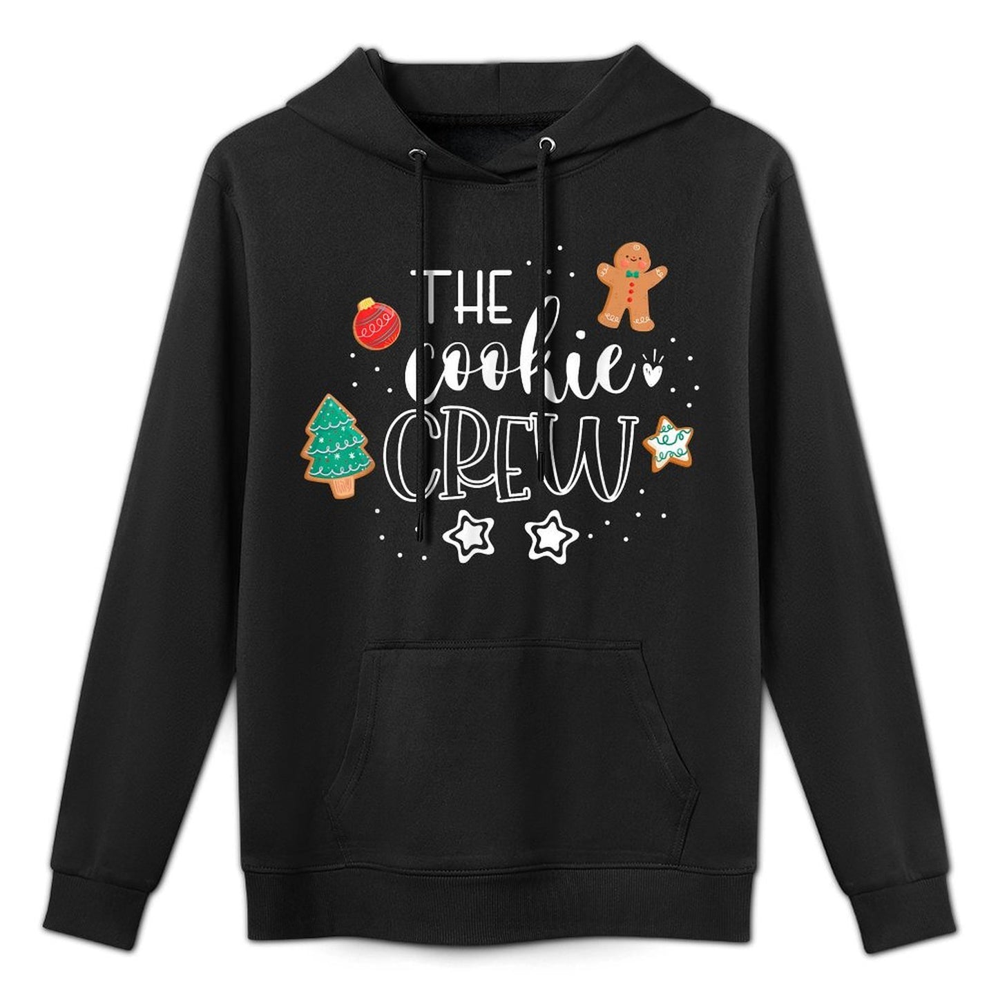 The Cookie Crew Christmas Baking Cookie Lover Kids Women Breathable Fabric Hoodie
