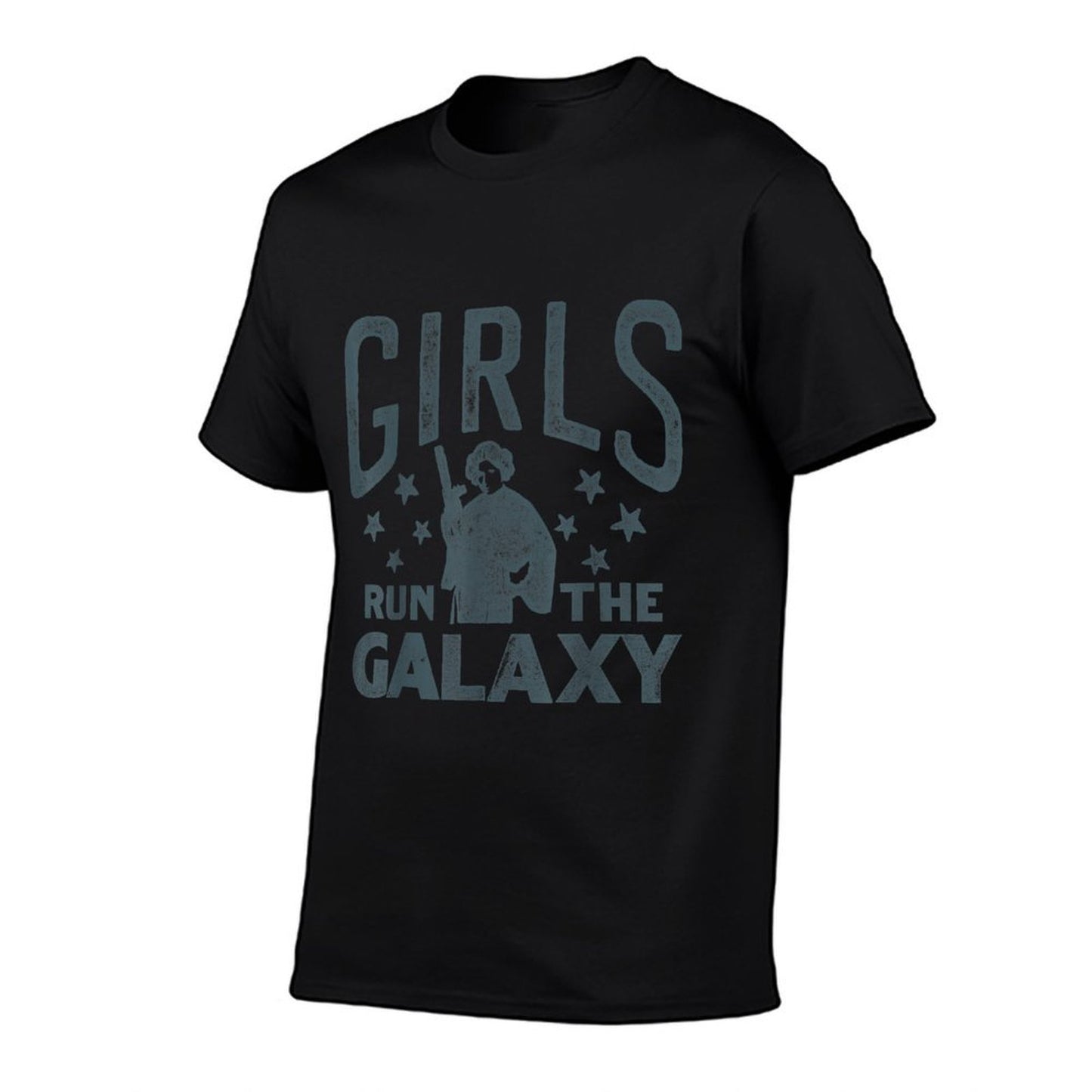 Star Wars Princess Leia Girls Run The Galaxy Stamp Quick-drying T-Shirt