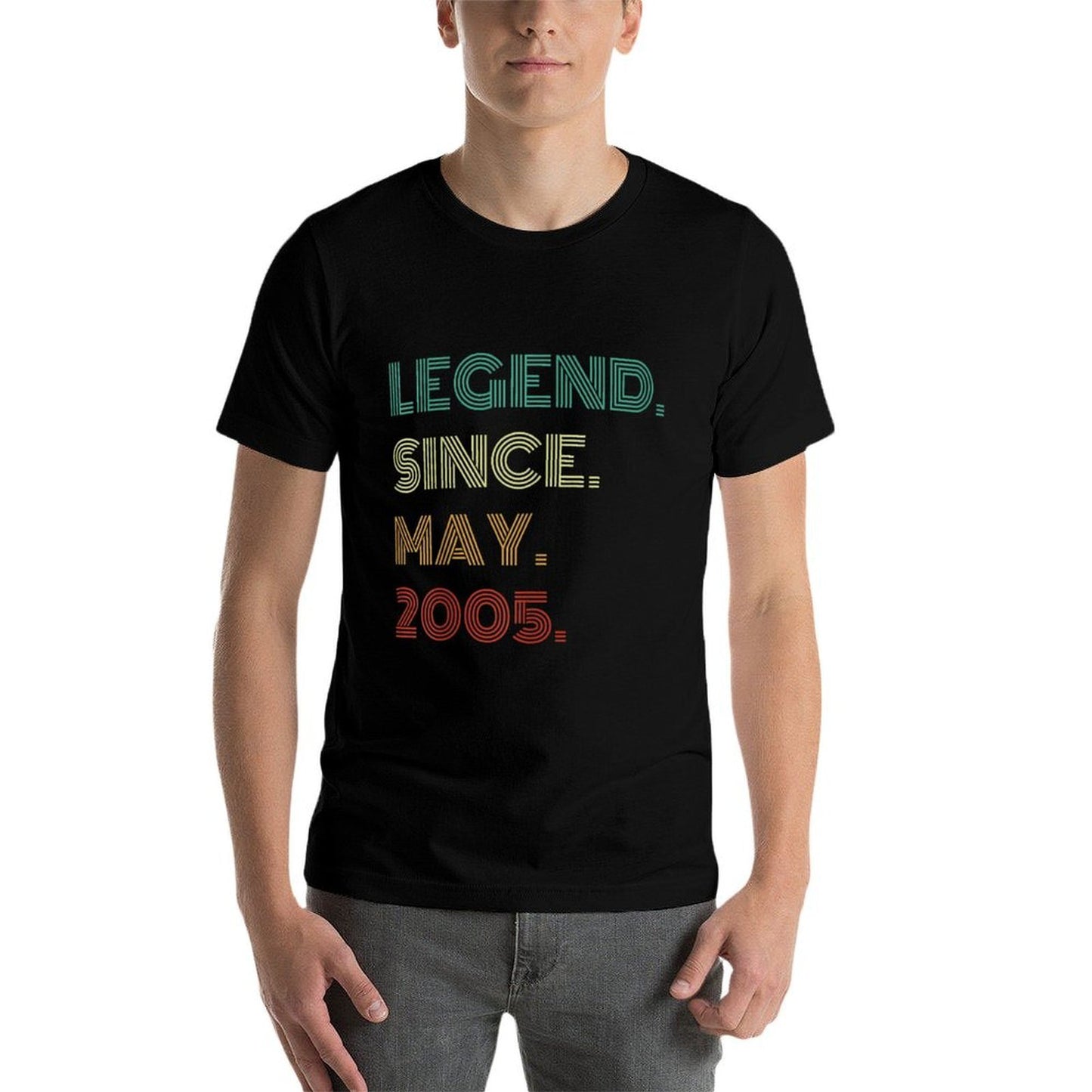 20 Years Old Legend Since May 2005 20th Birthday Lightweight T-Shirt