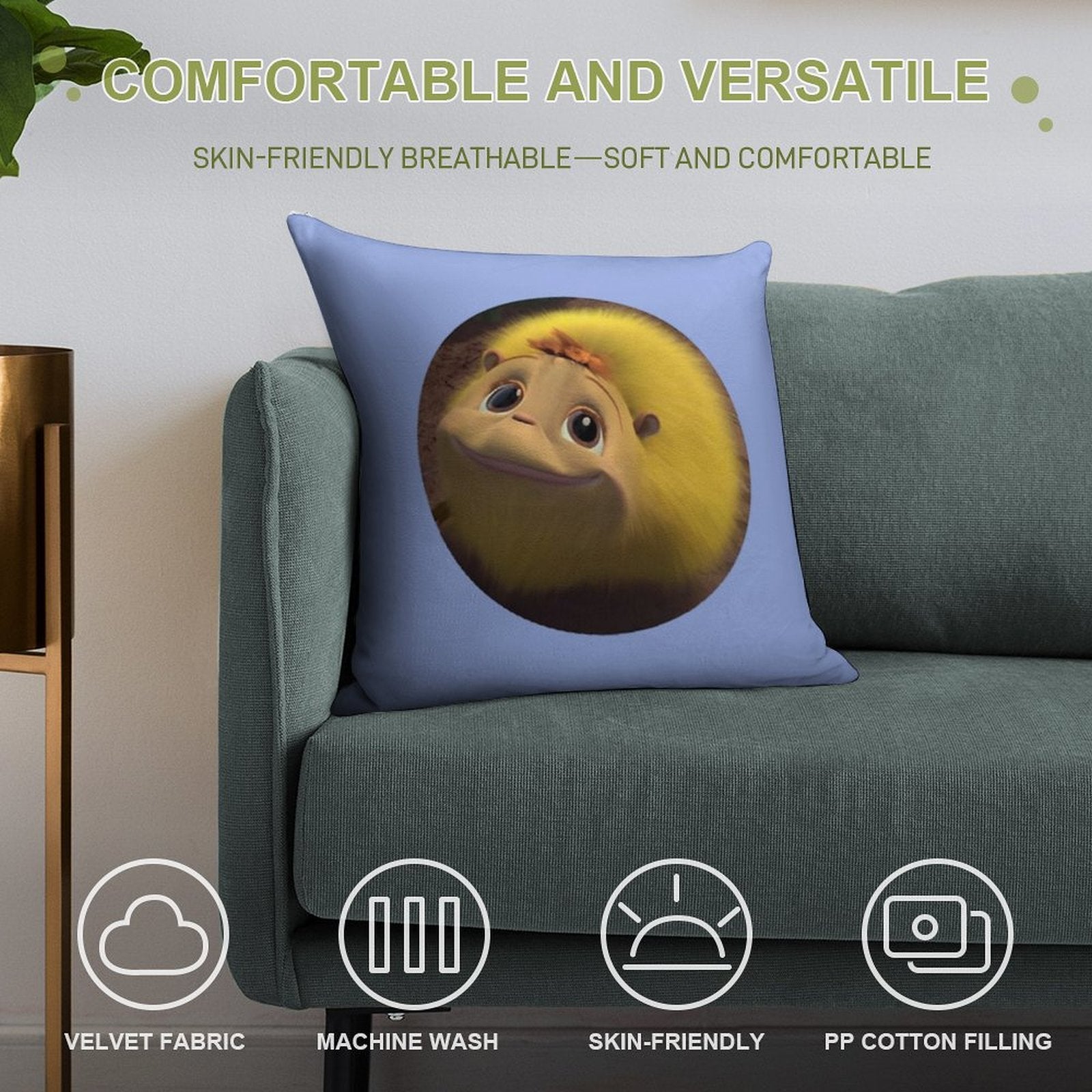 Horton Hears A Who- Katie Soft Gift Ready Throw Pillow