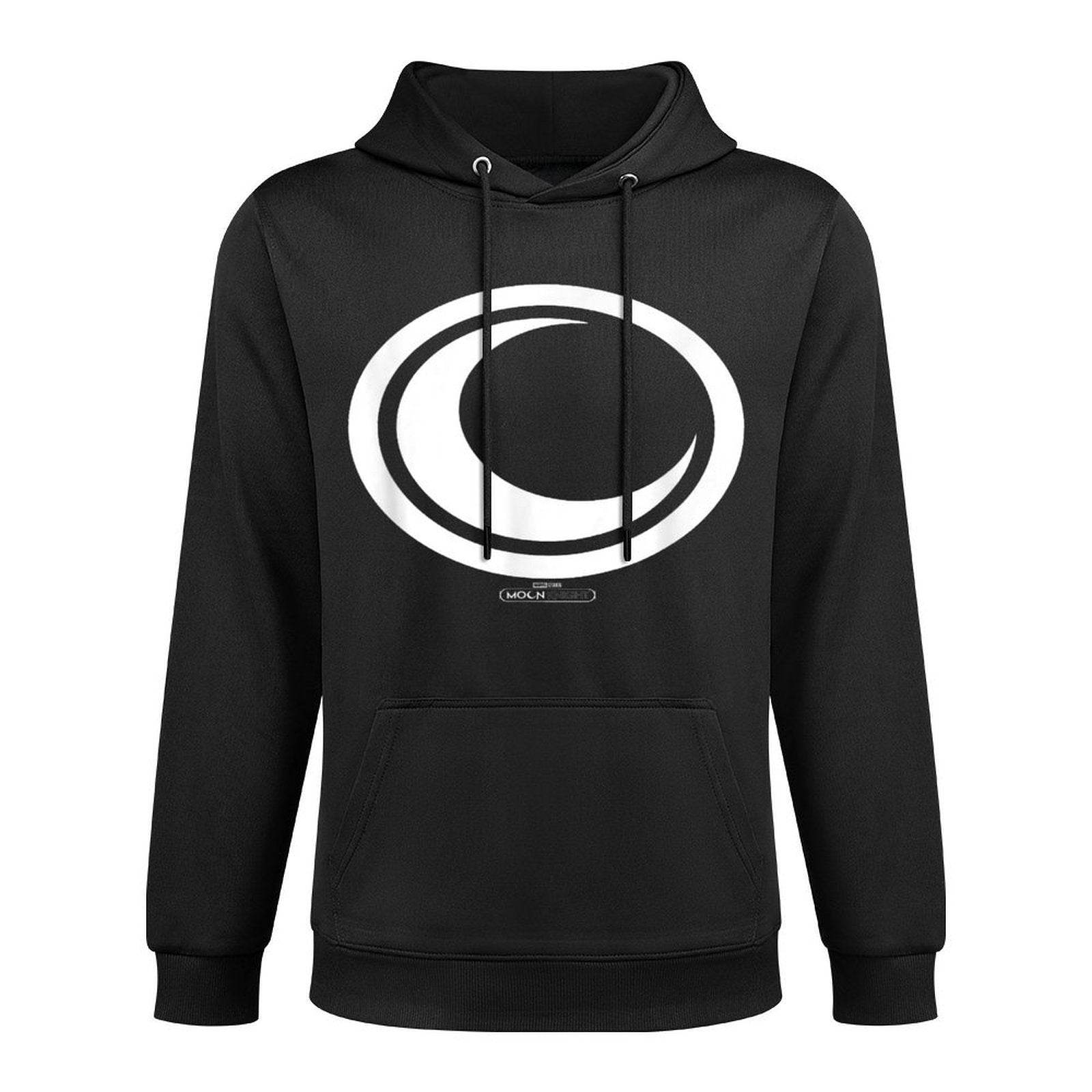 Marvel Moon Knight Crescent Moon Icon Light Easy Care Hoodie