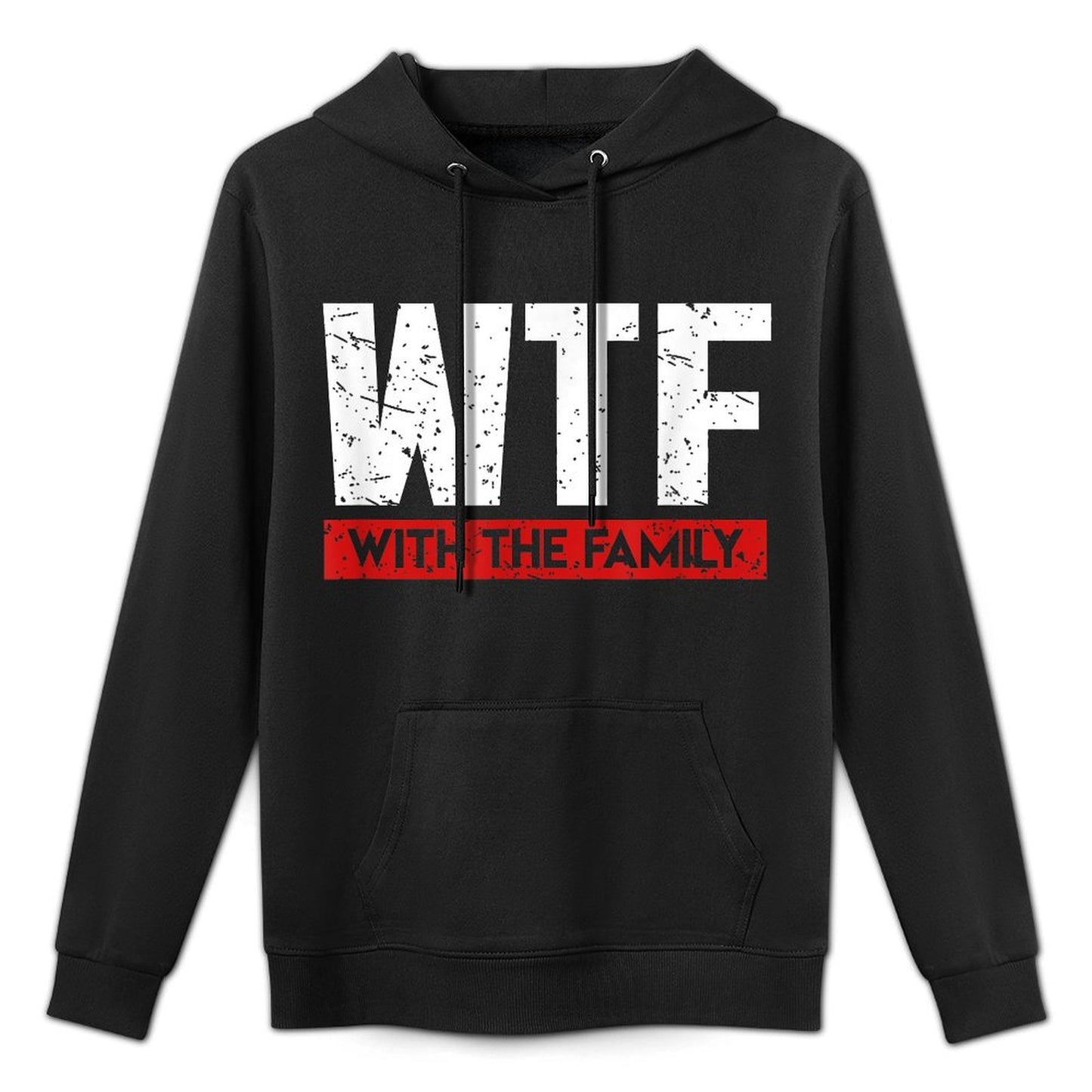 WTF With The Family On Vacation Funny Gag Gift All-Day Comfort Hoodie