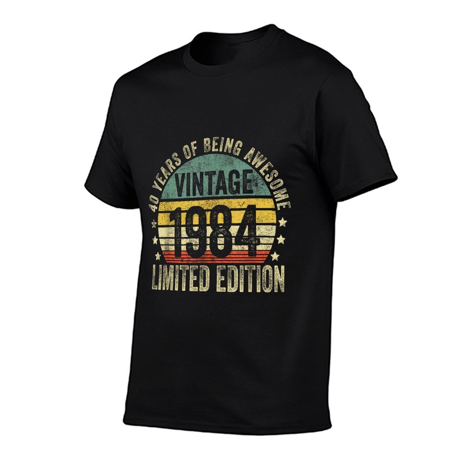 40 Year Old Gifts Vintage 1984 Limited Edition 40th Birthday  Wrinkle-resistant T-Shirt