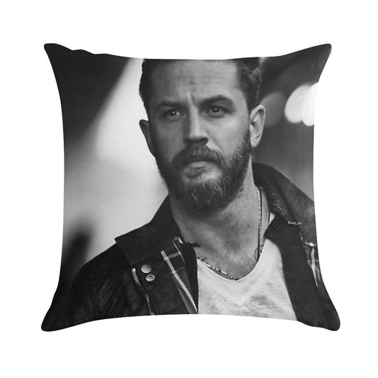 Tom Hardy Soft Multiple Sizes Throw Pillow