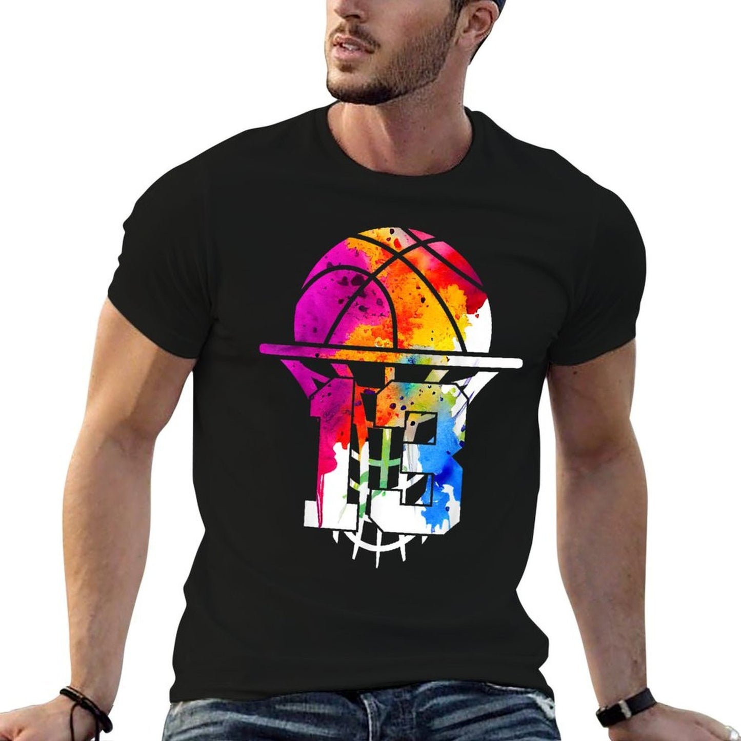 13 YEARS BASKETBALL 13TH BIRTHDAY Vintage-inspired T-Shirt