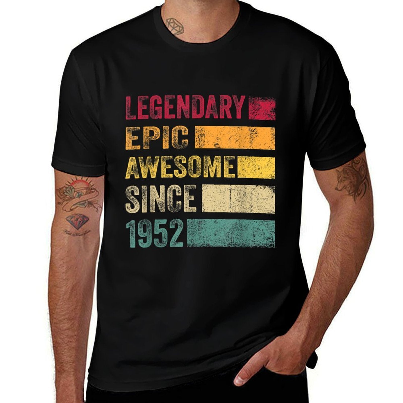 70 Year Old Gifts Vintage 1952 Limited Edition 70th Birthday  Odor-resistant T-Shirt