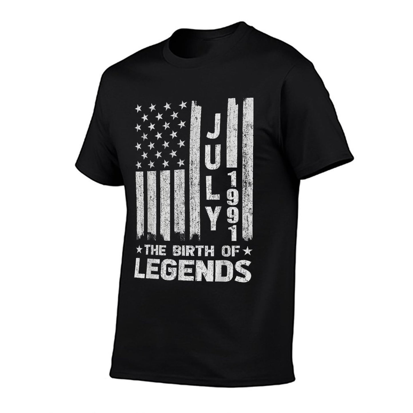 30th Birthday July 1991 The Birth Of Legends  Easy-care T-Shirt