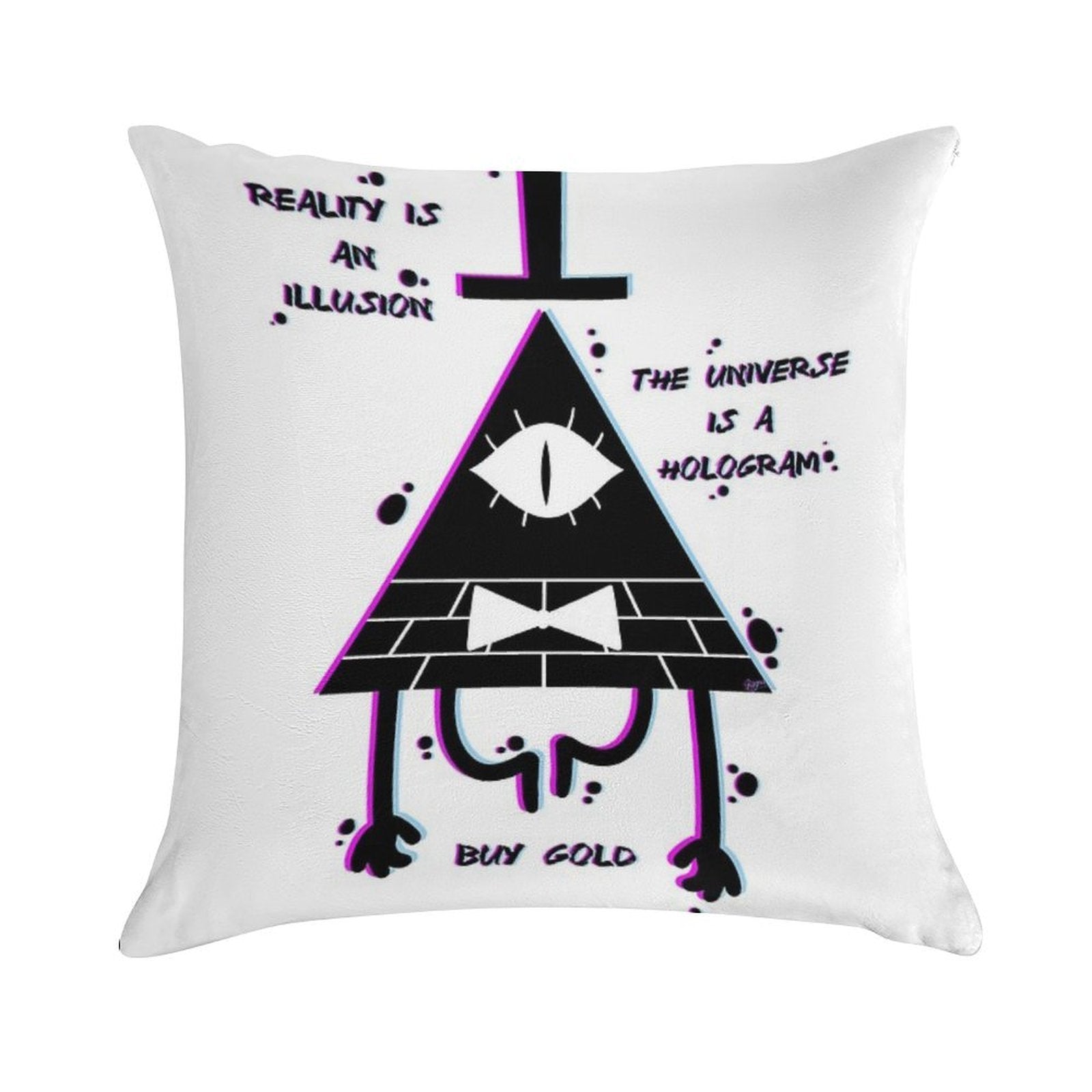 Illusion Soft Warmth Comfort Throw Pillow