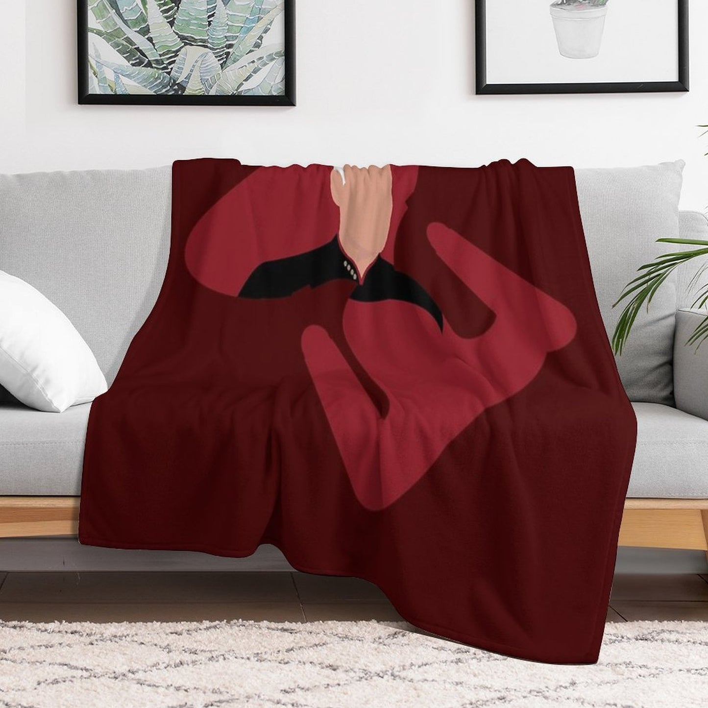 The Captain Sustainable Throw Blanket